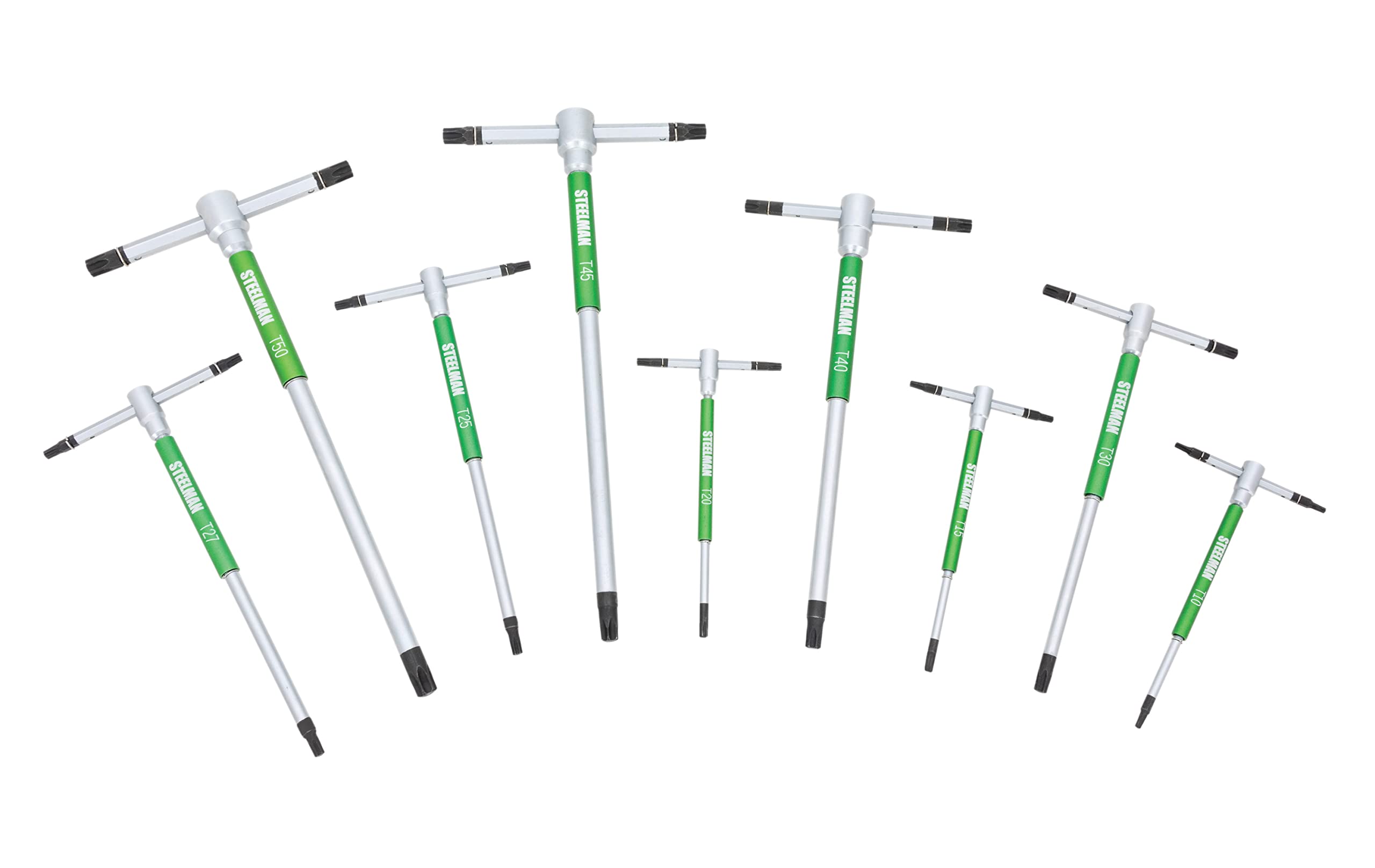 Amazon.com: Steelman 9-Piece Star T-Handle Allen Hex Key Wrench